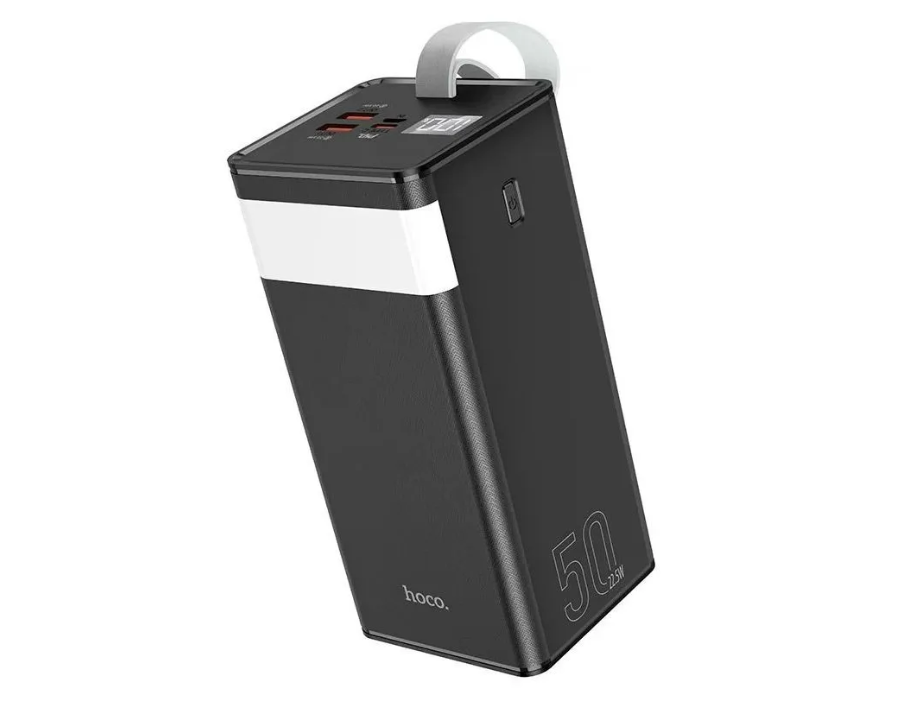 

Внешний аккумулятор Hoco J86A Powermaster 50000mAh 22.5W LED дисплей 2*USB/Type-C (черный)