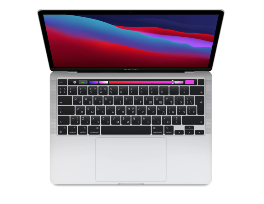 

Apple MacBook Pro 13 with Retina display and Touch Bar Late 2020 M1 16Gb/1Tb (Silver) (Z11F00030) ЕАС