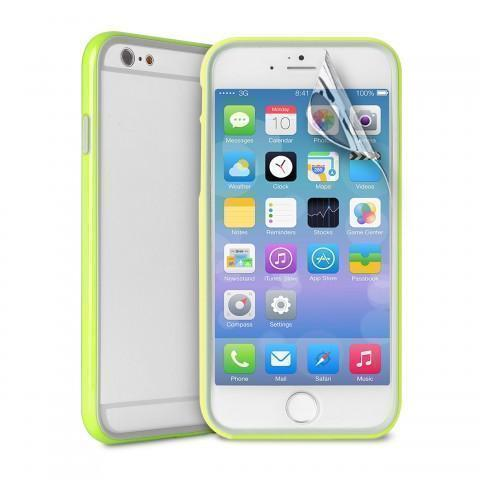 

Чехол-бампер Puro Bumper Frame для Apple iPhone 6 Plus/6S Plus (салатовый)