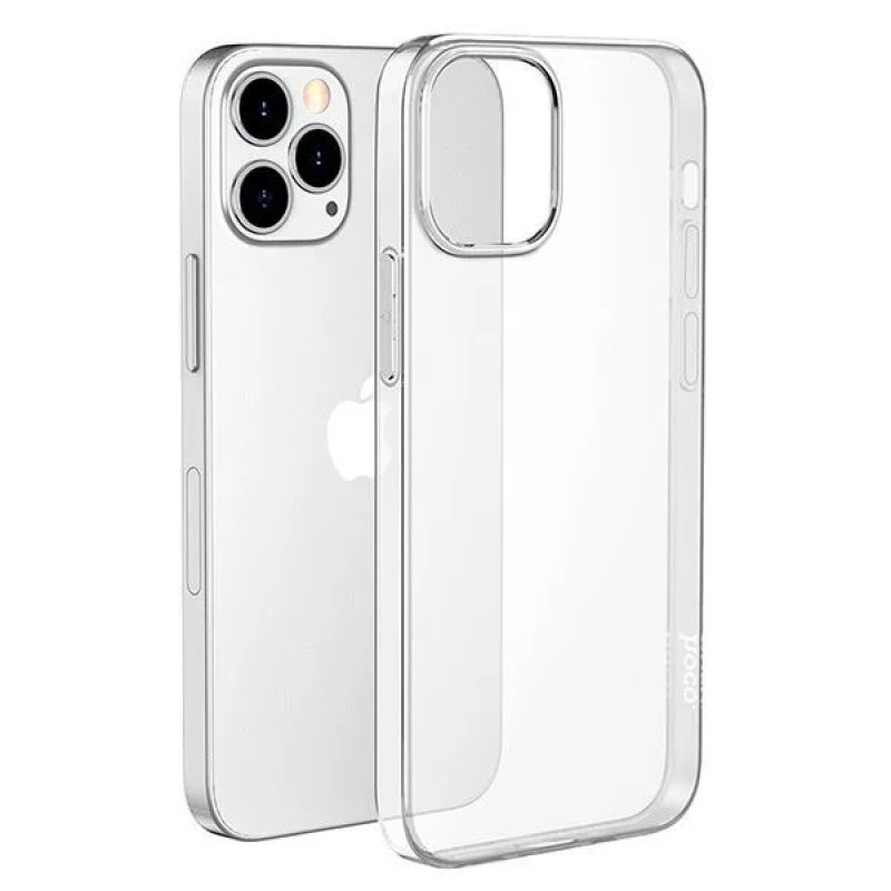 Чехол-накладка Hoco Light Series TPU для iPhone 14 Pro силиконовый (прозрачный)