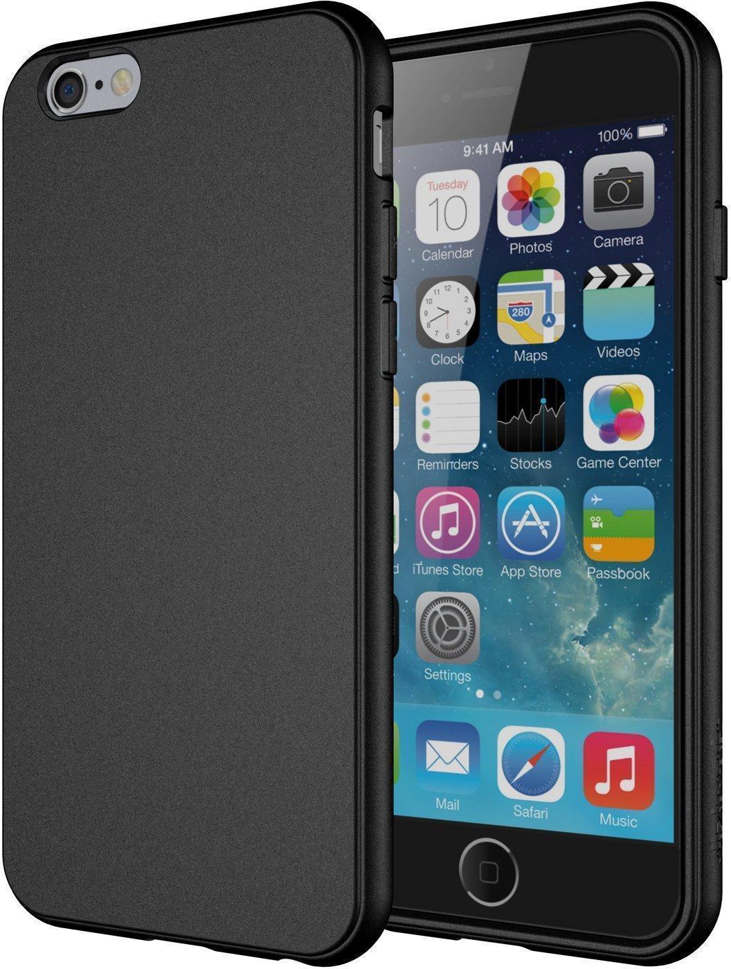 

Чехол-накладка j-case 0.5mm THIN для Apple iPhone 6 Plus/6S Plus силикон (Black)