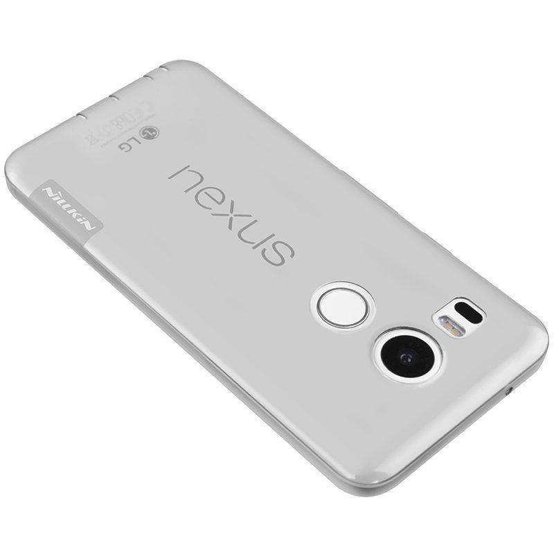 

Чехол-накладка Nillkin Nature 0.6mm для LG Nexus 5X H791 силиконовый (прозрачно-белый)