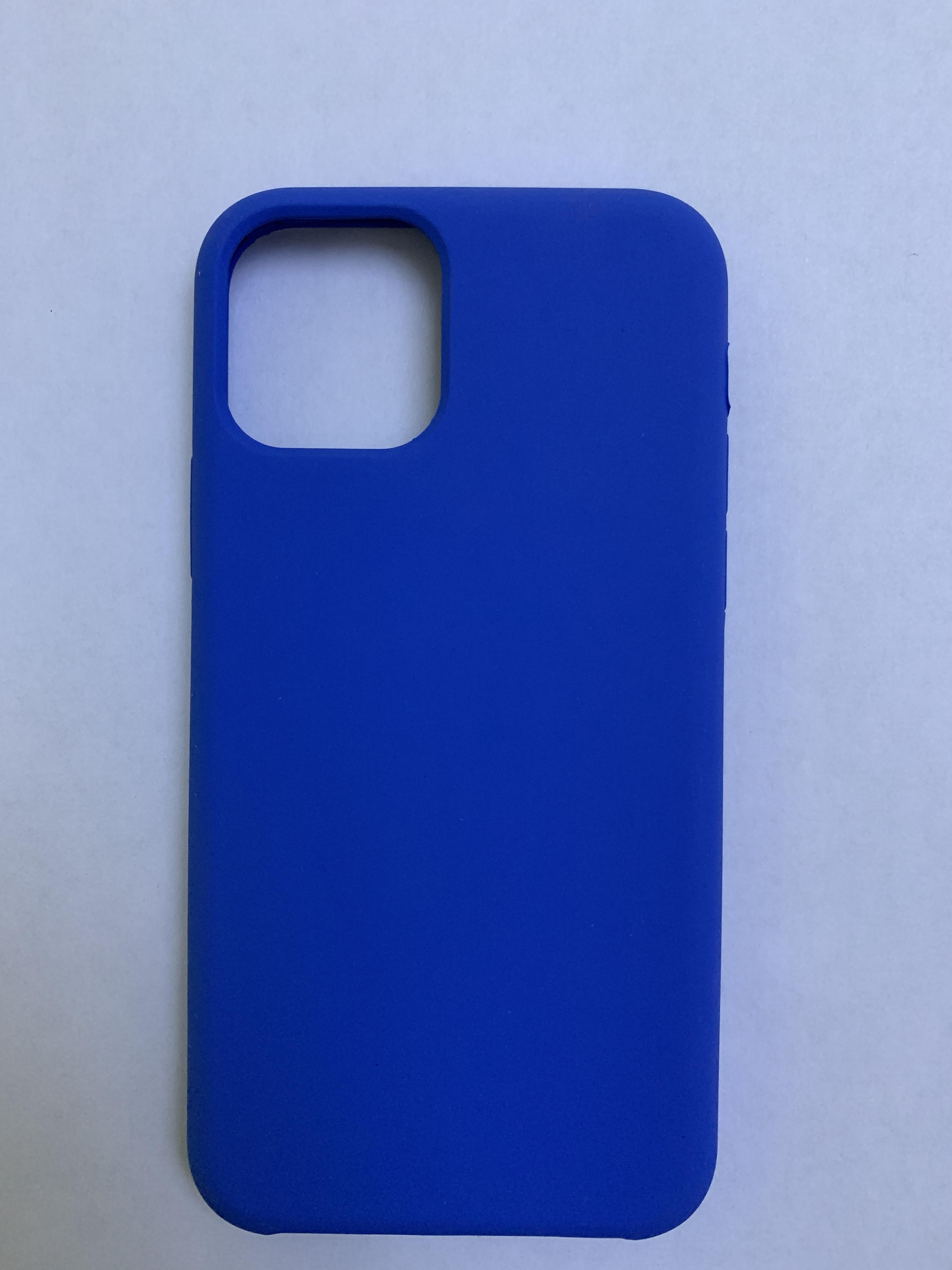 Чехол-накладка FaisON Silicone Case для Apple iPhone 11 Pro (голубой) Вид№2