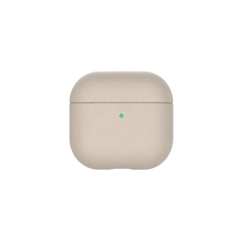 

Чехол Kzdoo LuxCraft+ для AirPods 4 искусcтвенная кожа (бежевый)