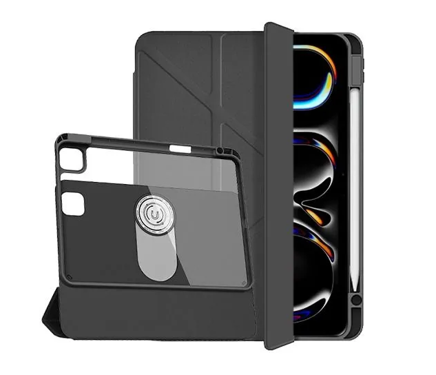 Чехол-книжка WIWU 360° Rotation Magnetic Protection Case для Apple iPad Air 13 (2024) (полиуретан с подставкой) (черный)