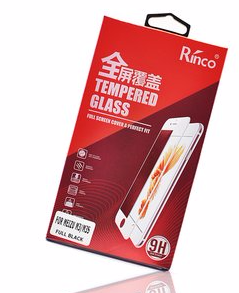 

Защитное стекло Rinco (3D) Screen для Apple iPhone 6 Plus/6S Plus антибликовое цветное черное