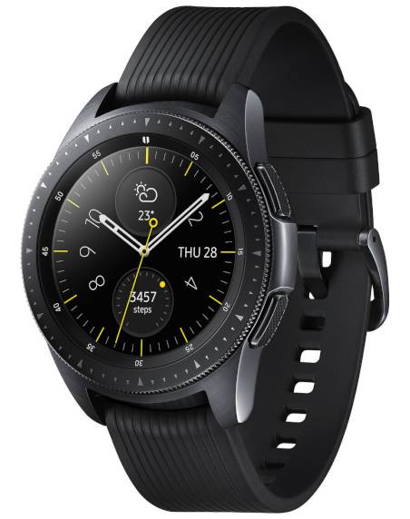 Умные часы Samsung Galaxy Watch 42mm (SM-R810) (Глубокий черный) Б/У (Нормальное состояние) Вид№2