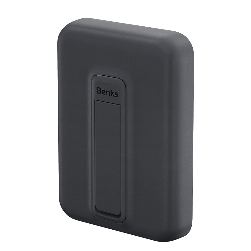 

Внешний аккумулятор Benks MP09 Mini MagSafe 6000mAh Type-C/подставка (черный)