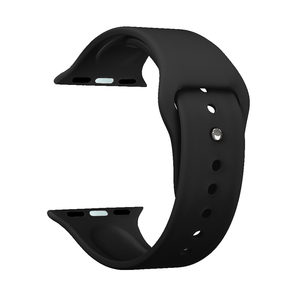 

Ремешок Deppa (47129) Band Silicone для Apple Watch 42/44mm силиконовый (черный)