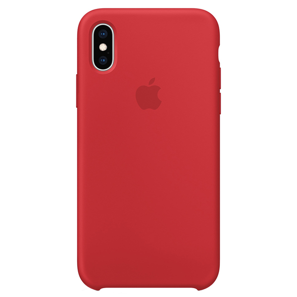 

Чехол-накладка Silicone Case Series для Apple iPhone XS Max (бордовый)