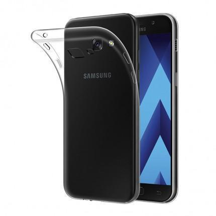 

Чехол-накладка для Samsung Galaxy A7 (2017) SM-A720 силиконовый (прозрачный)