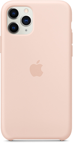 

Чехол-накладка Silicone Case Series для Apple iPhone 11 Pro (розовый песок)