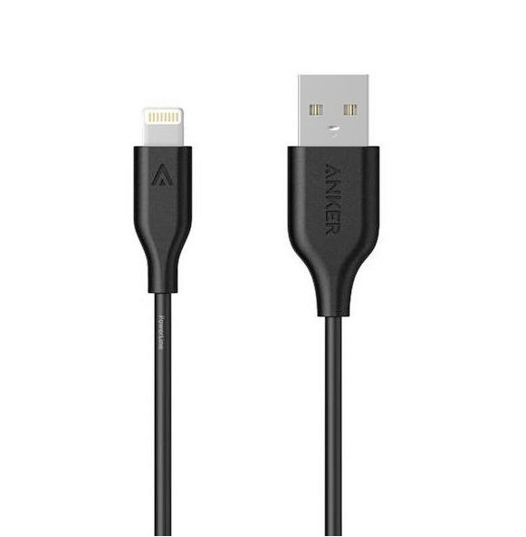 

Кабель Anker Powerline II USB-C Cable with Lightning Connector 0.9 м (черный)