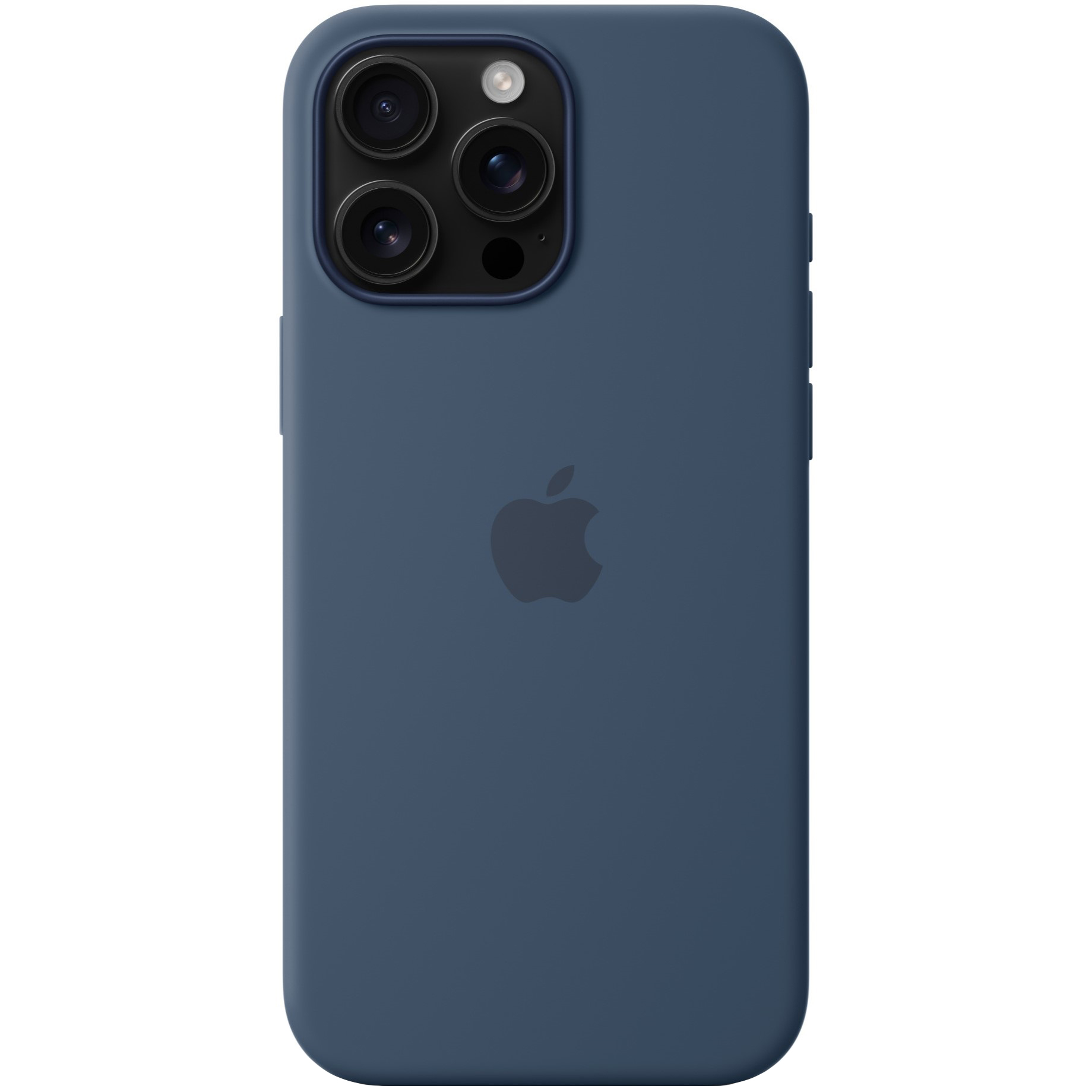 Чехол-накладка Silicone Case with MagSafe для iPhone 16 Pro Max (Denim)