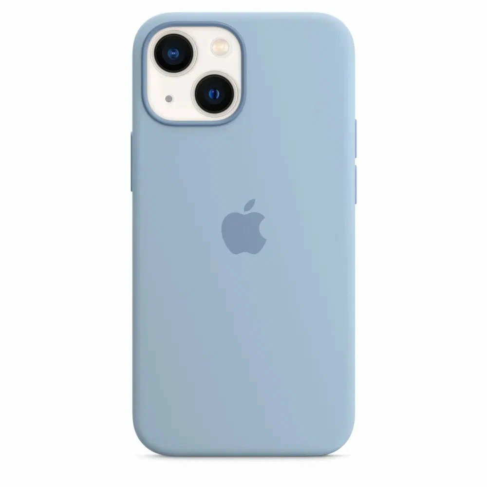 Чехол-накладка Silicone Case Series для Apple iPhone 13 (голубой)