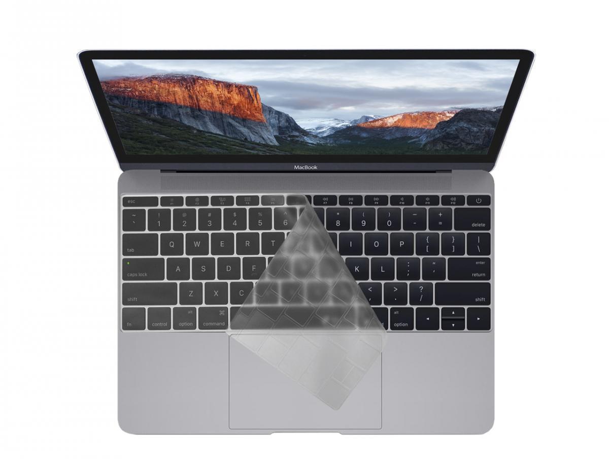 Накладка Devia Keypad Cover для клавиатуры на Apple MacBook 12/Pro 13 2016 (прозрачная) Вид№2