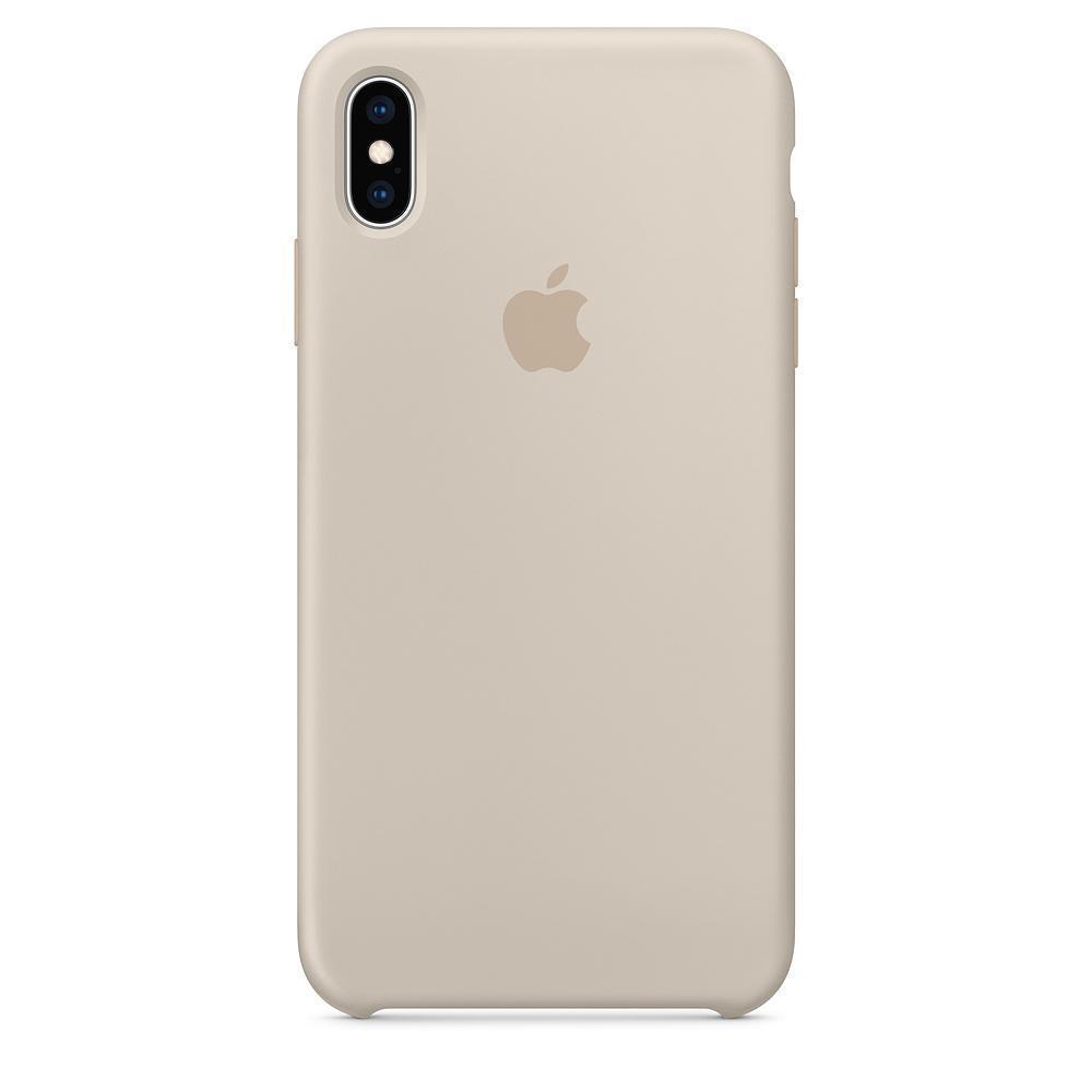 

Чехол-накладка Silicone Case Series для Apple iPhone XS Max (бежевый)