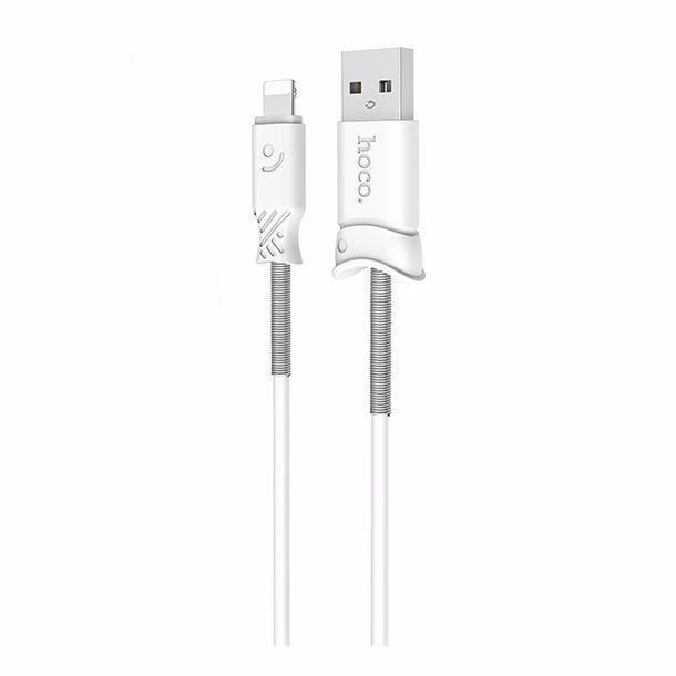 

Кабель Hoco X24 (USB) на (Lightning) 100см (белый)