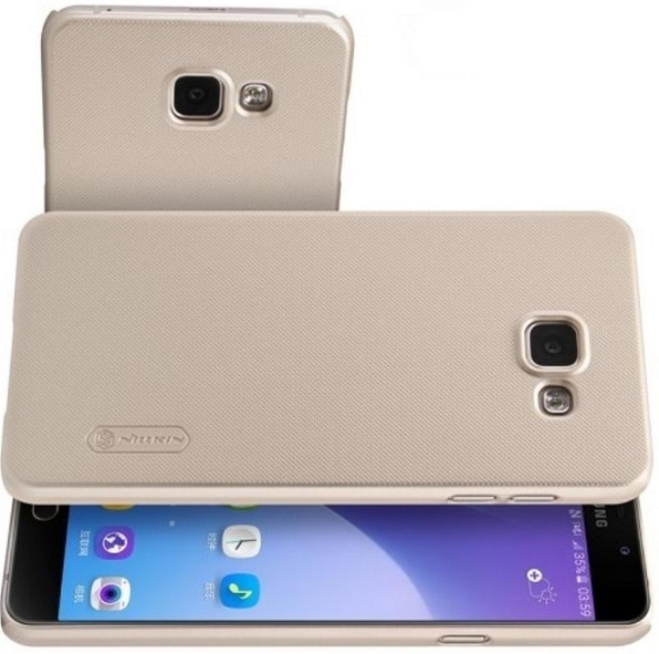

Чехол-накладка Nillkin Frosted Shield для Samsung Galaxy S6 Edge (SM-G925) пластиковый (золотой)