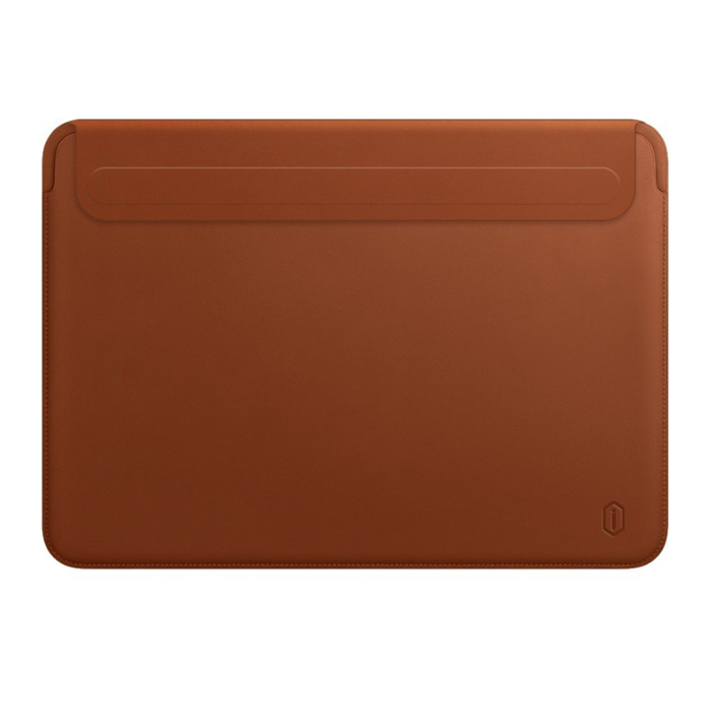 Чехол для ноутбука WIWU Skin Pro II PU Leather Sleeve для Apple MacBook Pro 13/Air 13 (2018) (коричневый) Вид№2