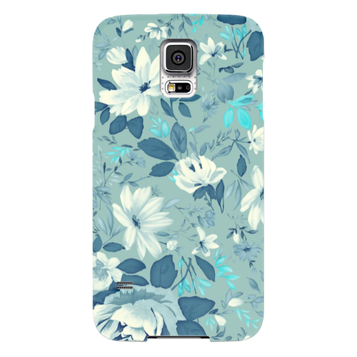 

Чехол-накладка Lily для Samsung Galaxy S5 (SM-G900) силиконовый (цветы)
