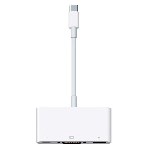 Адаптер Apple USB-C VGA Multiport Adapter (MJ1L2ZM/A) (белый)