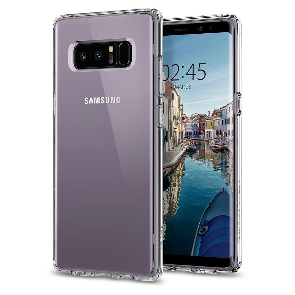 

Чехол-накладка Spigen Rugged Crystal для Samsung Galaxy Note 8 (Crystal Clear) SGP 587CS22062