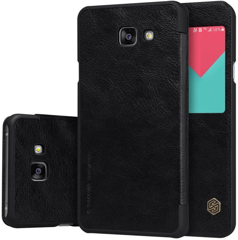 

Чехол-книжка Nillkin QIN Leather Case для Samsung Galaxy A5 (2016) SM-A510 натуральная кожа (черный)