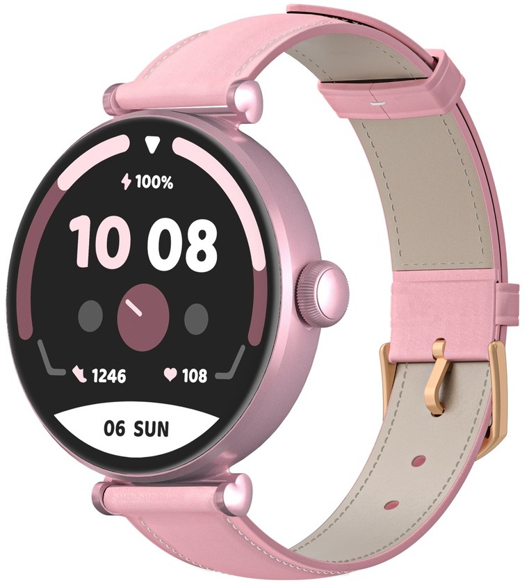 

Умные часы Kieslect Lady Watch Pura ELE (YFT2140EU) (Розовый)