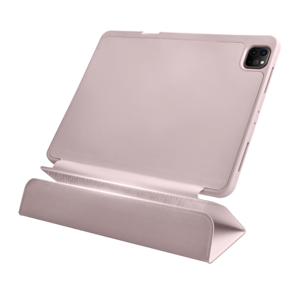 Чехол-книжка WIWU Classic II Case для Apple iPad 10 (10.9) 2022 (полиуретан с подставкой) (GF-02) (розовый) Вид№2