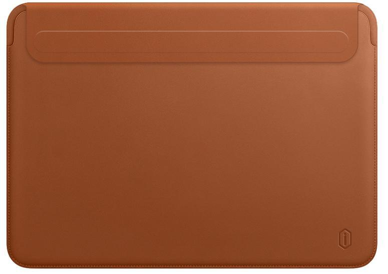 Чехол для ноутбука WIWU Skin New Pro II PU Leather Sleeve для Apple MacBook Pro 14 (2021) (коричневый)