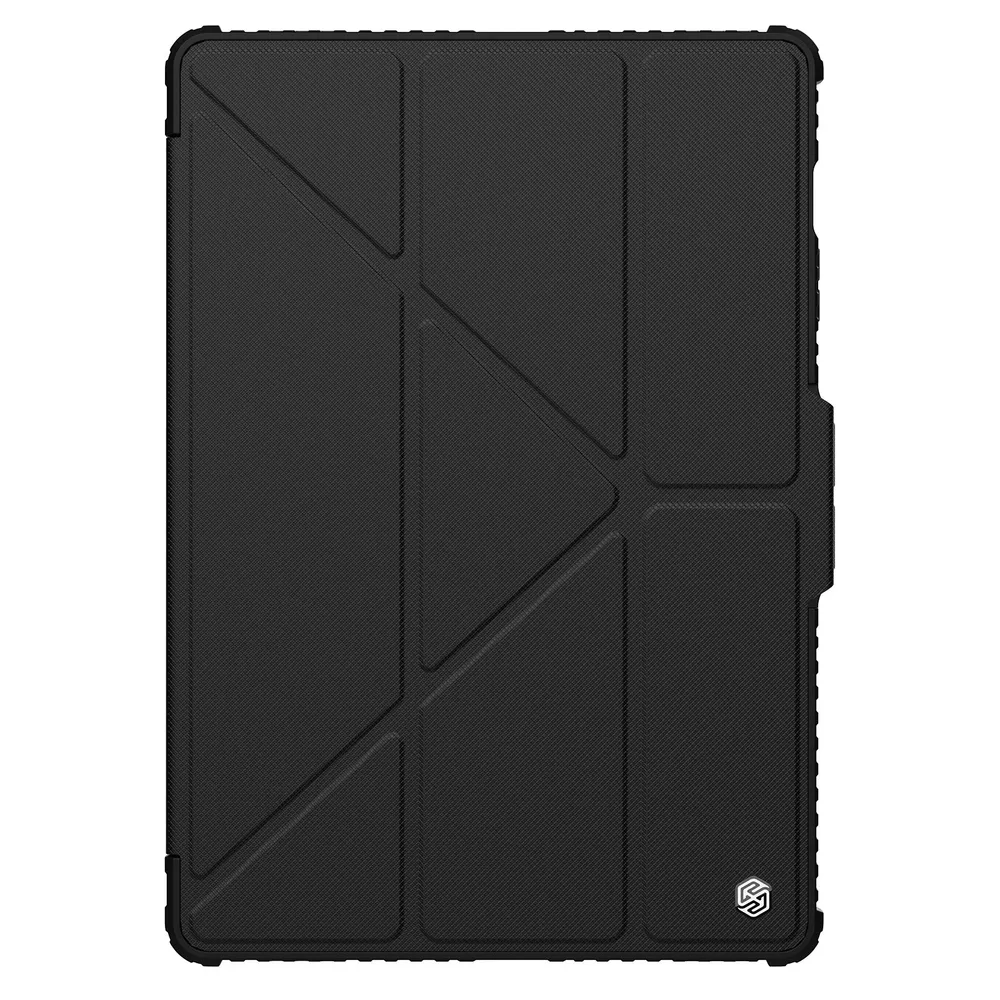 Чехол-книжка Nillkin Bumper Leather case Pro для Samsung Galaxy Tab S9 защита камеры/полиуретан (черный)