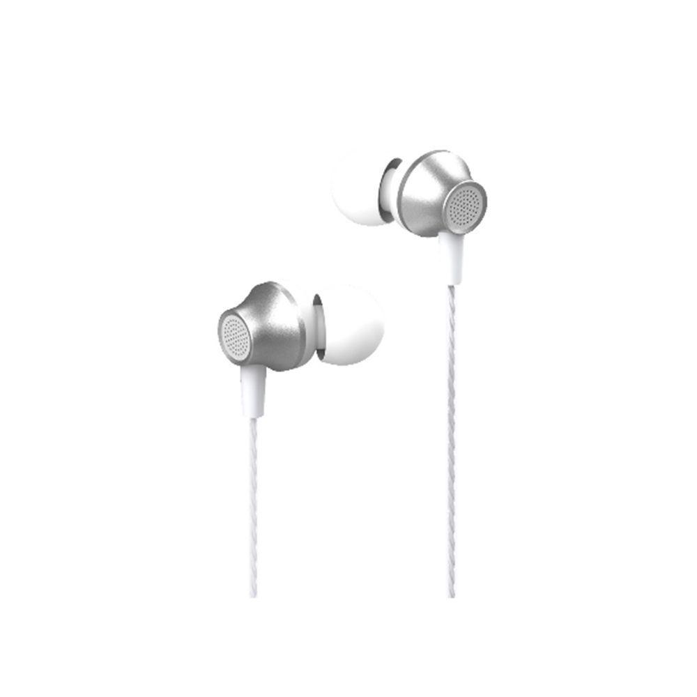 

Проводная стерео-гарнитура Devia Metal In-Ear Earphone (с пультом и микрофоном) (Silver)