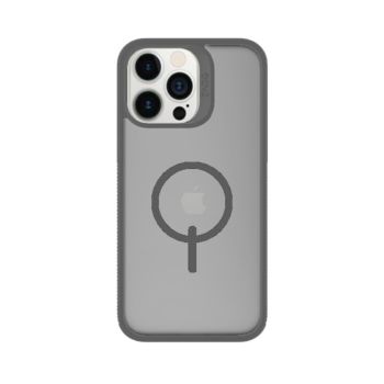 Чехол-накладка Zagg Hampton Snap Magsafe для iPhone 14 Plus пластиковый (матовый серый)