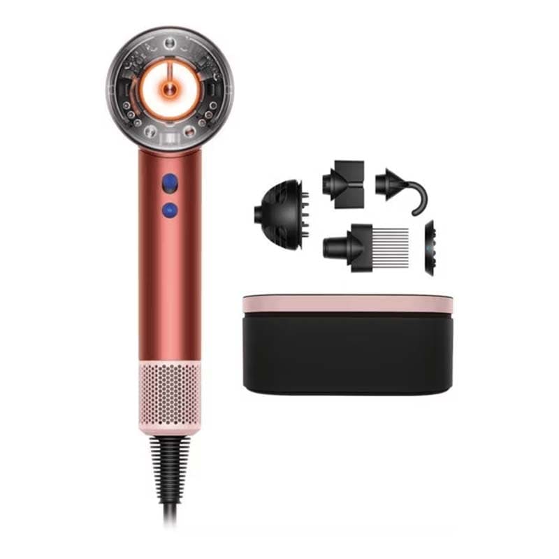 Фен Dyson Supersonic Nural HD16 (Strawberry Bronze/Blush Pink) with Case