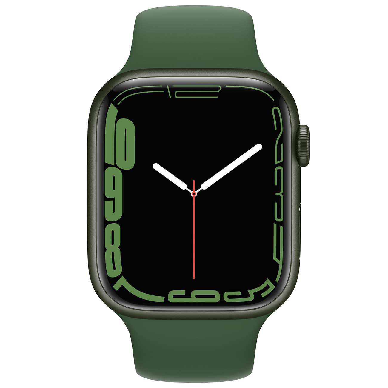 

Apple Watch Series 7 45mm (GPS) Green Aluminum Case with Clover Sport Band (MKN73RU/A)