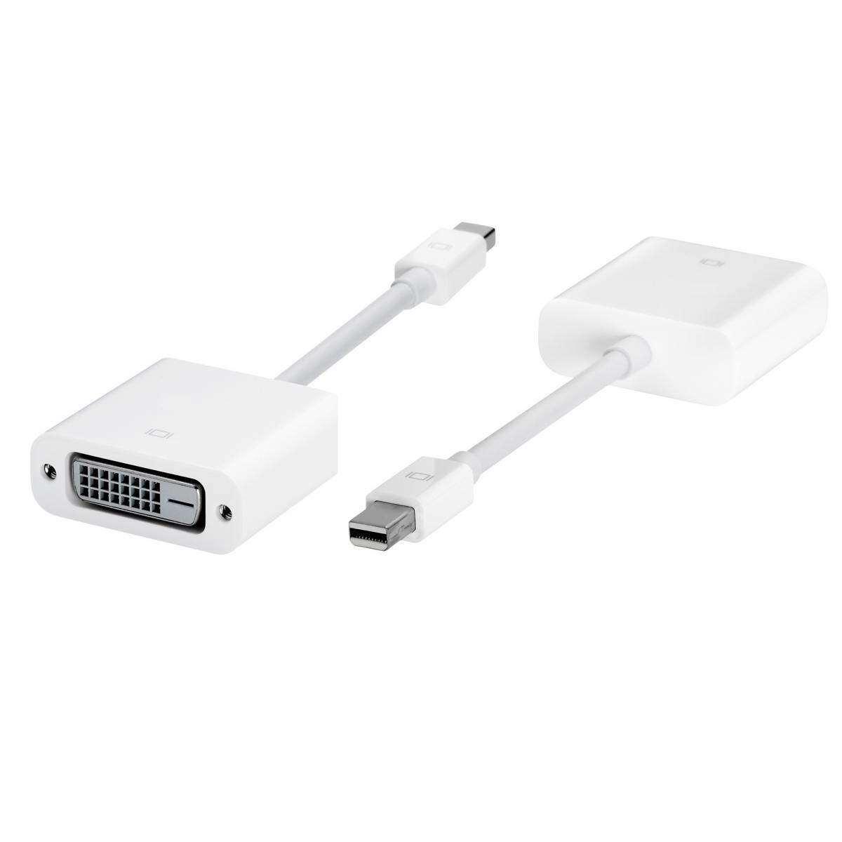 Адаптер Apple Mini Display Port (Thunderbolt) на DVI Adapter 15 см (белый) MB570