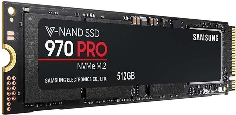 

Твердотельный накопитель SSD Samsung 970 PRO 512GB (MZ-V7P512BW)