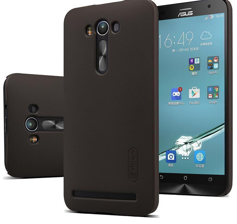 

Чехол-накладка Nillkin Frosted Shield для Asus Zenfone 2 Laser ZE550KL пластиковый (Black)
