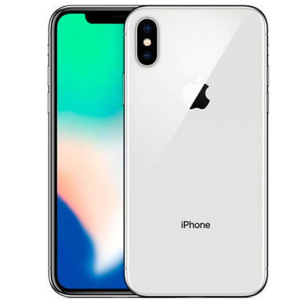 Смартфон Apple iPhone X 256Gb (Silver) (MQAG2RU/A)