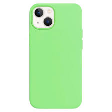 Чехол-накладка Silicone Case Series для Apple iPhone 15 (салатовый)