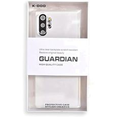 Чехол-накладка Kzdoo Guardian Case для Samsung Galaxy S23 Ultra силиконовый (прозрачный)