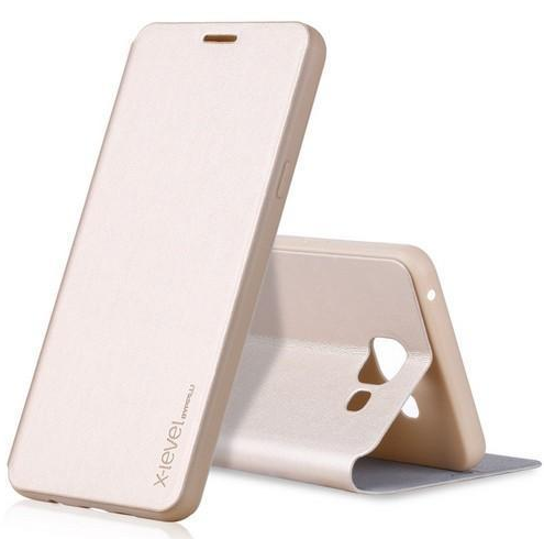 

Чехол-книжка Pipilu FIBcolor X-Level для Samsung Galaxy E7 SM-E700 искусственная кожа (золотой)