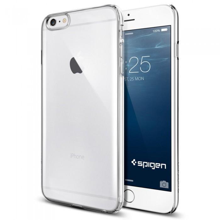 

Чехол-накладка Spigen Thin Fit для Apple iPhone 6 Plus/6S Plus (Crystal Clear) SGP10885