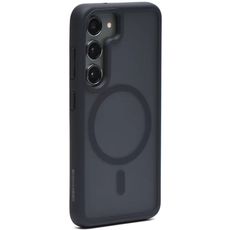 Чехол-накладка Keephone Mag Snap Case для Samsung Galaxy S24 матовый (прозрачно-черный)