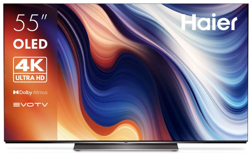 Телевизор Haier OLED 4K 55" (H55S9UG PRO) (Серебристый) Вид №1