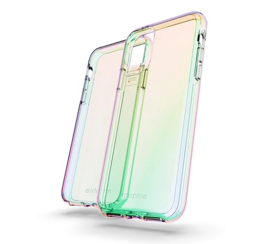 

Чехол-накладка Mophie Cristal Palace Iridescent для Apple iPhone 12 Pro Max силиконовый (прозрачно-розовый градиент)