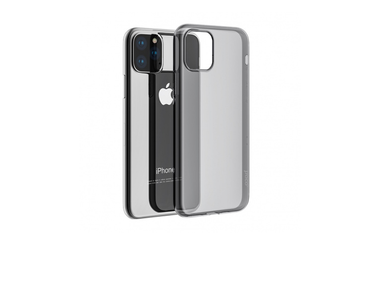 

Чехол-накладка Hoco Light Series TPU для iPhone 11 силиконовый (прозрачно-черный)