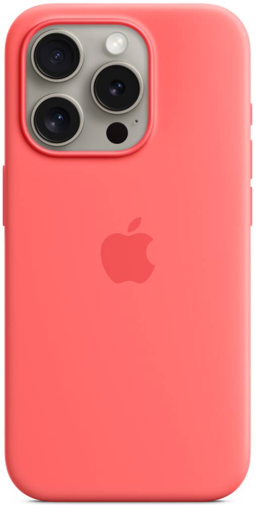 Чехол-накладка Silicone Case Series для Apple iPhone 15 (коралловый)