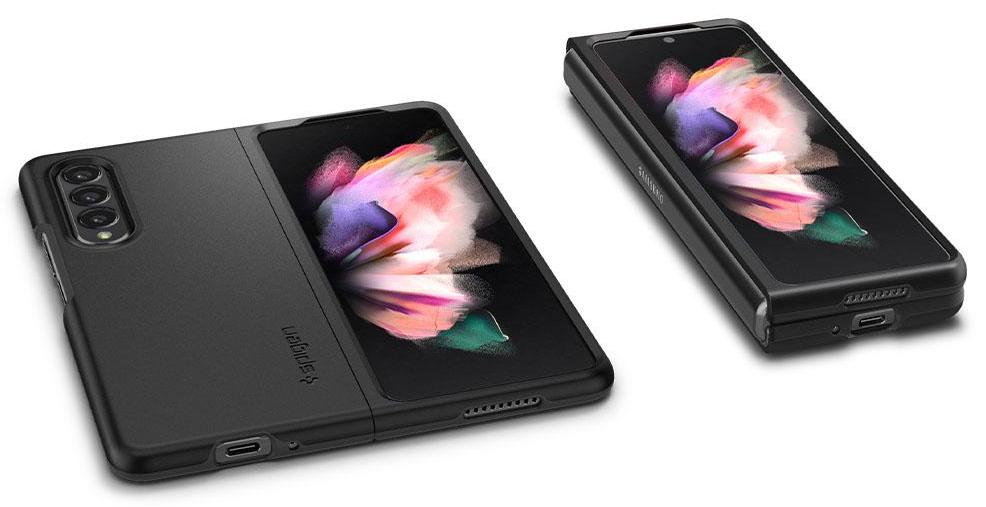 

Чехол-накладка Spigen Thin Fit для Samsung Galaxy Z Fold3 (черный) (SGP ACS03075)